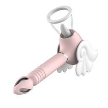 Load image into Gallery viewer, Magic Wand 4 in 1 Vacuum Suction Thrusting Clitoral G-spot Vibrator