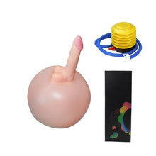Load image into Gallery viewer, Bouncy Inflatable Sex Ball with Remote Control Vibrating Realistic Dildo