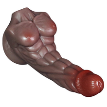 Load image into Gallery viewer, 6.69in Realistic Abdominal Muscle Dildo With Sucker