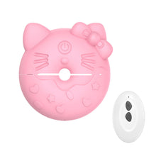 Load image into Gallery viewer, Kitty Cat Nipple Clamp Vibrators Breast Massager with Remote Control