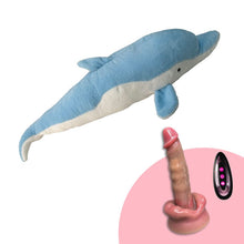 Load image into Gallery viewer, Plush Dildo Machine Thrusting Licking Dildo Machine Sex Toy With Remote Control