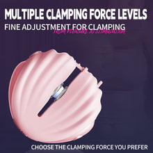 Load image into Gallery viewer, Roomfun Shell SM Electric Shock Nipple Clamp Vibration Massager Remote Control