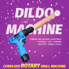 Load image into Gallery viewer, Electric drill rotating masturbation dildo machine