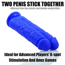 Load image into Gallery viewer, AIMITEX Colorful double-dildo silicone dildo adult sex toy