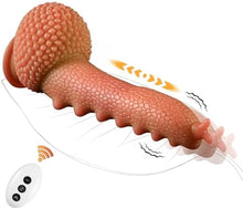 Load image into Gallery viewer, 9.06in Thrusting Monster Snail Dildo Vibrator with 3 Thrusting &amp; 9 Vibrating Modes