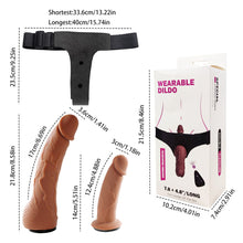 Load image into Gallery viewer, Yeain Wearable Double-headed Thrusting Dildo Vibrator For LGBT