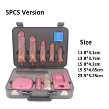 Load image into Gallery viewer, Auto Thrusting Vibration dildo Sex Machine Set With Storage Box