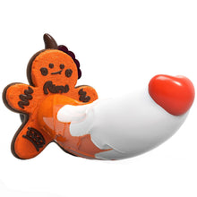 Load image into Gallery viewer, AIMITEX Gingerbread Man Dildo Suction Cup Manual Masturbator