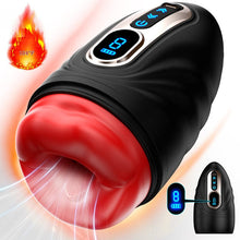 Load image into Gallery viewer, Mouth-Wrapped Penis Trainer Vibrator with Heating Rod