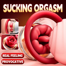 Load image into Gallery viewer, Angel Kiss Mouth Biting Vacuum Suction Breast Massager