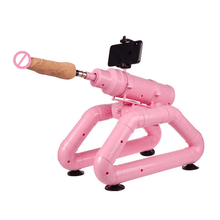 Load image into Gallery viewer, Pink Wire-controlled Telescopic Silent Dildo Machine