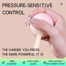 Load image into Gallery viewer, Pink Gradient Lollipop Pressure-sensitive Control Vibrator