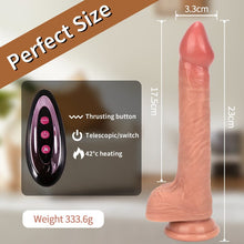 Load image into Gallery viewer, Perfect Simulation Dick Powerful Thrusting Vibrating Penis