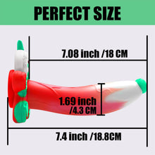 Load image into Gallery viewer, AIMITEX Gingerbread Man Dildo Suction Cup Manual Masturbator