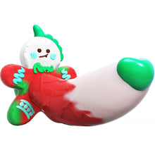 Load image into Gallery viewer, AIMITEX Gingerbread Man Dildo Suction Cup Manual Masturbator