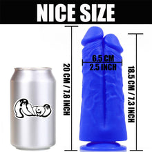 Load image into Gallery viewer, AIMITEX Colorful double-dildo silicone dildo adult sex toy