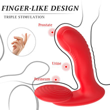 Load image into Gallery viewer, Remote Control Silicone Vibrator 10 Vibration Heating Prostate Massager
