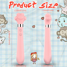 Load image into Gallery viewer, Cute Cat Paw 7 Flapping Clitoral G Spot Vibrator