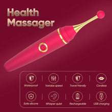 Load image into Gallery viewer, Pen Nipple Clit Stimulator G Spot Vibrator Sexual Pleasure Tools