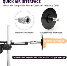 Load image into Gallery viewer, Silent sex machine 70W powerful 7cm adjustable premium thrust dildo machine 3 attachments