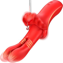 Load image into Gallery viewer, LipLuxe Mouth Clitoral Vibration Thrusting G Spot Vibrator