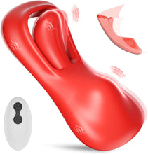 Load image into Gallery viewer, Tongue Wearable Clitoral Stimulation Vibrator with Remote &amp; APP Control