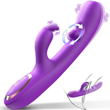 Load image into Gallery viewer, 3 In 1 Rabbit Vibrator 360°Rotation Clitoral G Spot Stimulator