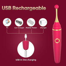 Load image into Gallery viewer, Pen Nipple Clit Stimulator G Spot Vibrator Sexual Pleasure Tools
