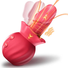Load image into Gallery viewer, Mouth Vibrators Female Clitoral Vagina Anal Sex Stimulator with 3 Sucking 10 Wiggling &amp; Vibrating Modes
