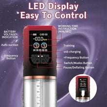 Load image into Gallery viewer, 3 In 1 Penis Enlarger Extender Pump Male Masturbator