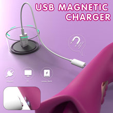 Load image into Gallery viewer, 4 IN 1 Rose Muncher Rabbit Vibrator Licking Vibrating Flapping Clit Nipple Stimulator