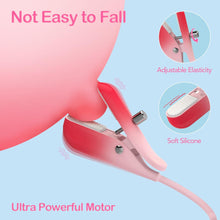 Load image into Gallery viewer, 2 In 1 Wearable Nipple Clitoral Clamps Stimulation Vibrator For Women
