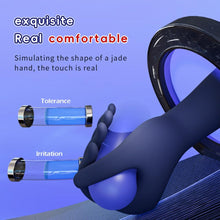 Load image into Gallery viewer, 10 Frequency Male Masturbator Finger Penis Vibrator