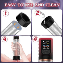 Load image into Gallery viewer, 3 In 1 Penis Enlarger Extender Pump Male Masturbator