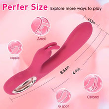 Load image into Gallery viewer, 2 In 1 Rabbit G Spot Vibrator For Clitoris G-spot Stimulation