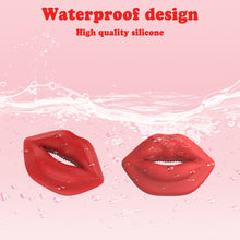 Load image into Gallery viewer, MizzZee Wireless Red Lip Nipple Clamp vibrator With Remote Control Control