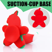 Load image into Gallery viewer, AIMITEX Gingerbread Man Dildo Suction Cup Manual Masturbator