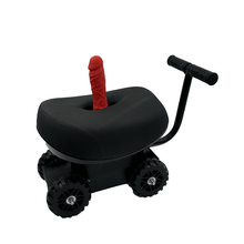 Load image into Gallery viewer, Trolley Dildo Machine Thrusting Massage Seat