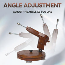 Load image into Gallery viewer, Sheyay Vintage Style Wooden Retractable Female Masturbation Dildo Machine