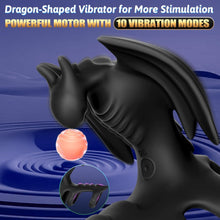 Load image into Gallery viewer, Penis Rings Dragon-Shape Male Sex Toys with 10 Vibration Modes