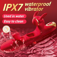 Load image into Gallery viewer, Angel 10 Tapping 7 Flapping Rabbit G Spot Vibrator