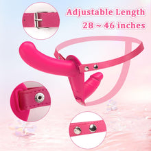 Load image into Gallery viewer, Lesbian Strap-on Dildo Vibrator Double-ended Dildo with Remote Control