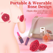 Load image into Gallery viewer, Rose Nipple Clamps Vibrator Sex Toys Remote Control Sex Toy