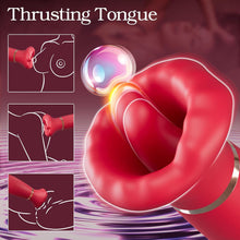 Load image into Gallery viewer, Oral Love 3 Tongue Thrusting Licking Clit Stimulation Vibrator