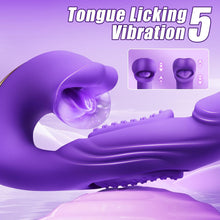 Load image into Gallery viewer, Rose Muncher Mouth Biting Tapping Ultimate Pleasure G Spot Vibrator