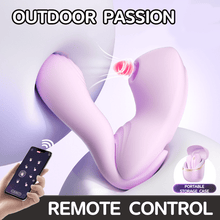 Load image into Gallery viewer, Wearable Suction Split-design Clitoral G-spot stimulator