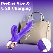 Load image into Gallery viewer, APP-Controlled 9 Pulsing Thrusting Rabbit G Spot Vibrator