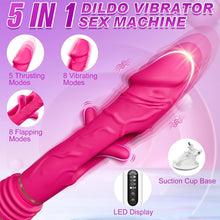 Load image into Gallery viewer, Telescopic Thrust Dildo Machine With 5 Thrusts And 8 Vibration Modes