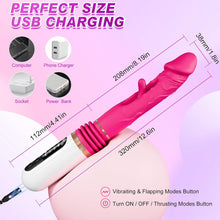 Load image into Gallery viewer, Telescopic Thrust Dildo Machine With 5 Thrusts And 8 Vibration Modes