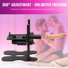 Load image into Gallery viewer, Automatic Sex Machine Gun Realistic Dildo 120W Powerful 360° Adjustable with 1 Remote Control